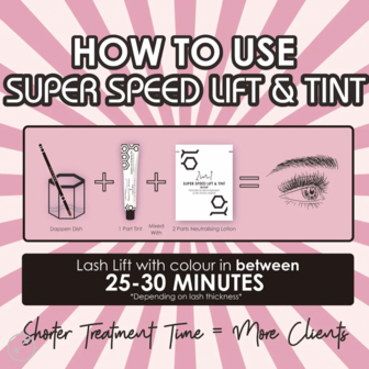 NEW!! Brow Bomb Super Speed Lift &amp; Tint