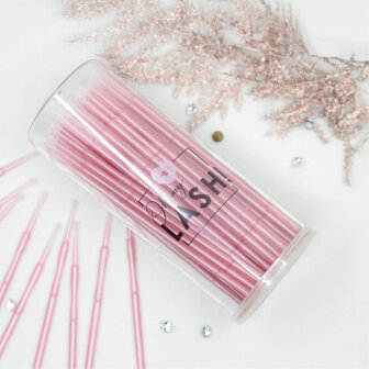 Oh my Lash Microbrush metallic roze 