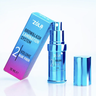 ZOLA - BROW &amp; LASH LAMINATION SYSTEM -  2 VOLUME BLUE FIXER