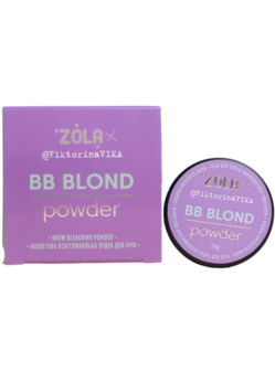  ZOLA VIKTORINA VIKA EYEBROW BRIGHTENING PURPLE BB POWDER 10 G.