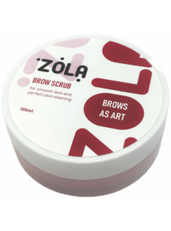 ZOLA EYEBROW SCRUB 100ML