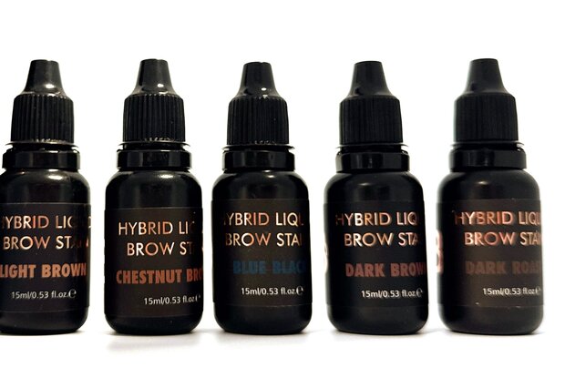 Browtycoon Liquid Hybrid tint: Blue Black